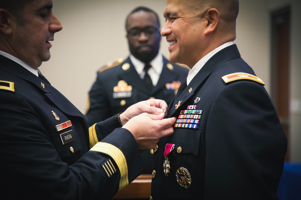 USARCENT honors the service of Colonel Pedro A. Camacho III