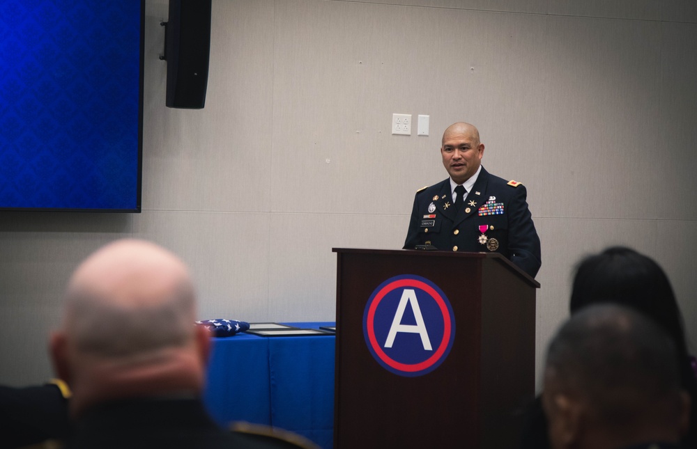 USARCENT honors the service of Colonel Pedro A. Camacho III