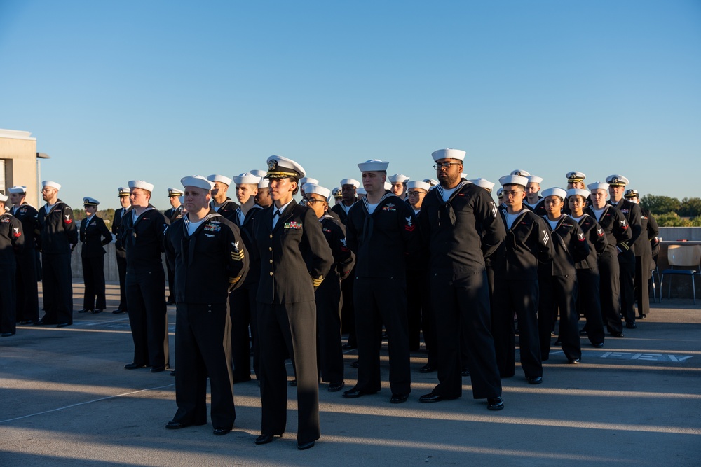 NMRTC Fort Belvoir's 2024 Dress Blue Uniform Inspection