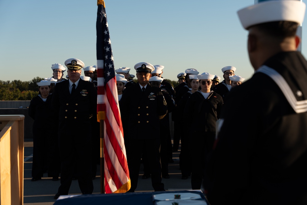 NMRTC Fort Belvoir's 2024 Dress Blue Uniform Inspection