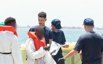 Coast Guard Cutter Bear returns home after 58-day Operation Vigilant Sentry patrol