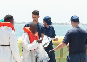 Coast Guard Cutter Bear repatriates migrants to Haiti