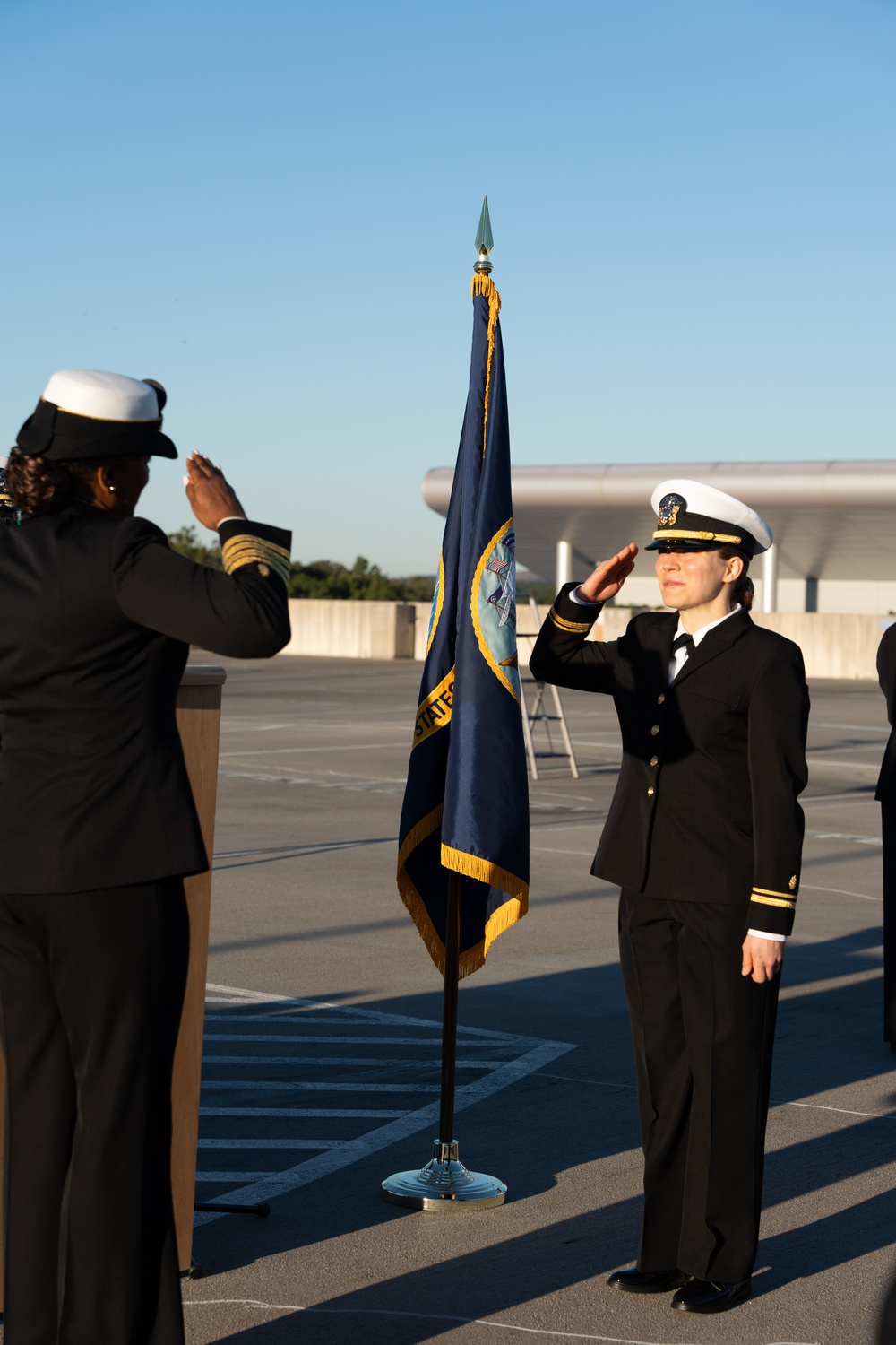 NMRTC Fort Belvoir's 2024 Dress Blue Uniform Inspection