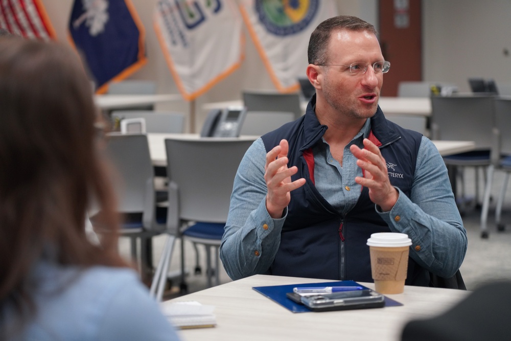 FEMA and SBA Associate Administrators visit Greenville South Carolina's Emergency Operations Center