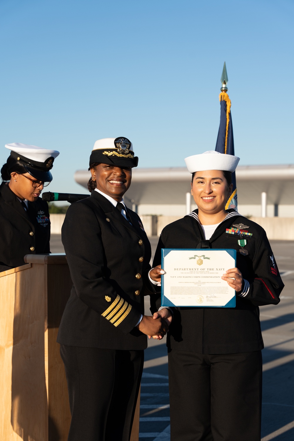 NMRTC Fort Belvoir's 2024 Dress Blue Uniform Inspection