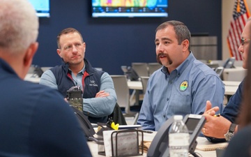 FEMA and SBA Associate Administrators visit Greenville South Carolina's Emergency Operations Center