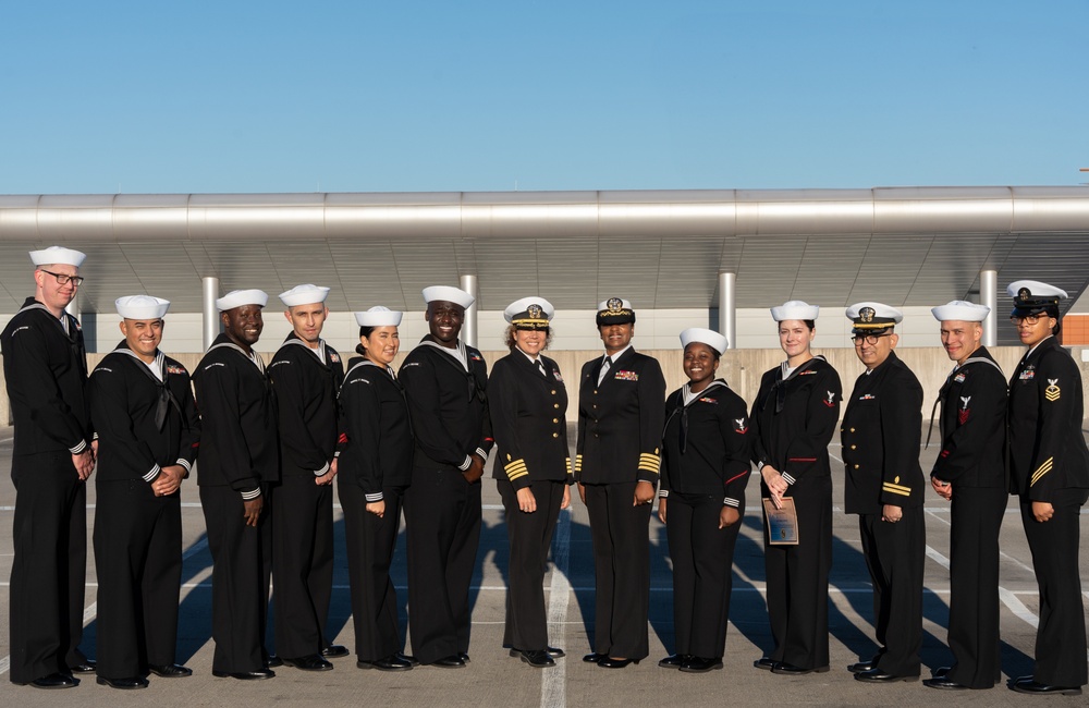 NMRTC Fort Belvoir's 2024 Dress Blue Uniform Inspection