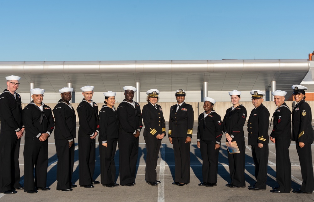 NMRTC Fort Belvoir's 2024 Dress Blue Uniform Inspection