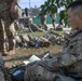 Soldiers practice resection and navigation techniques during E3B training