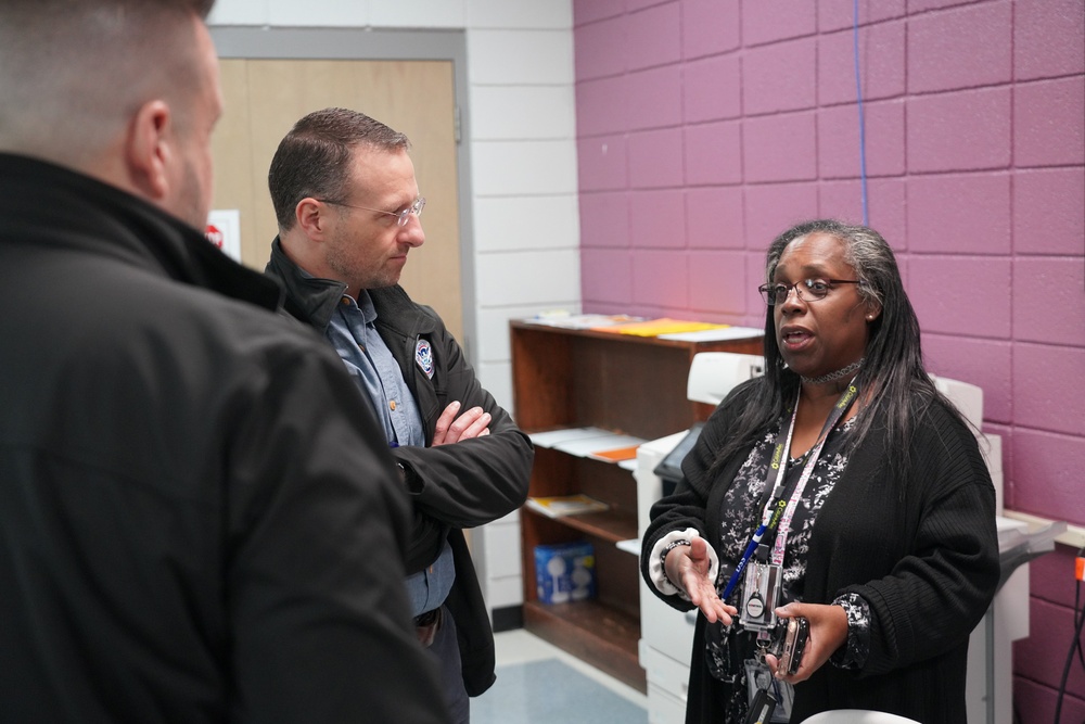 FEMA Associate Administrators Visit Greenville's Disaster Recovery Center