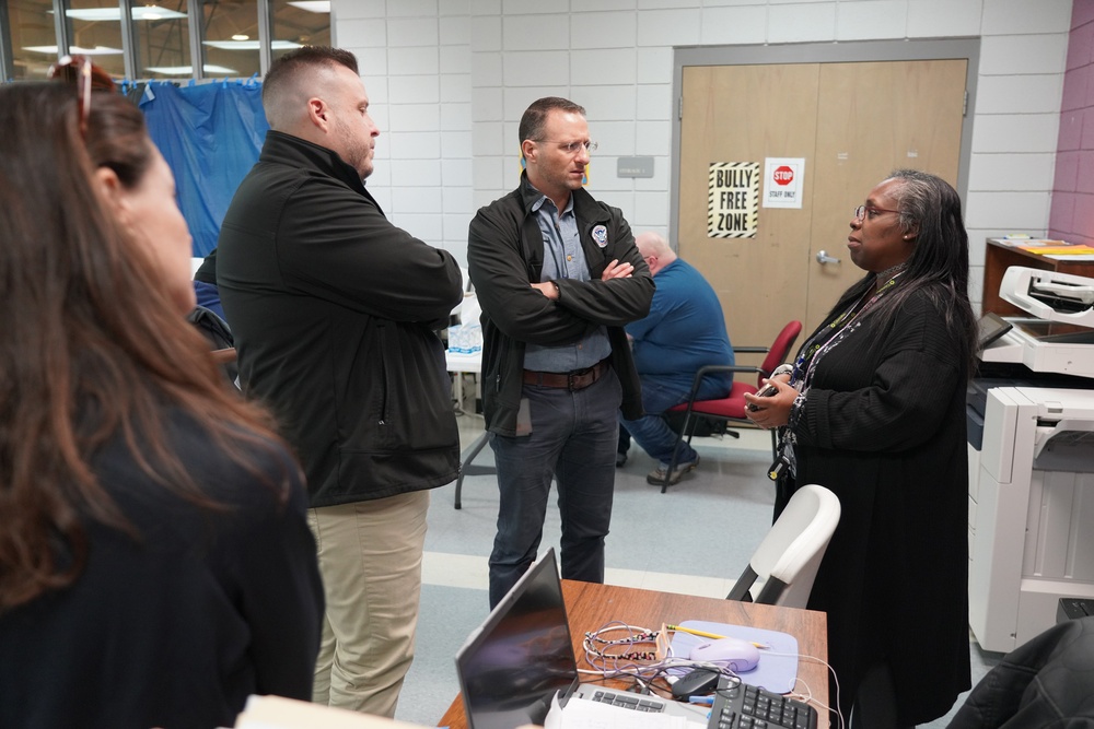 FEMA Associate Administrators Visit Greenville's Disaster Recovery Center