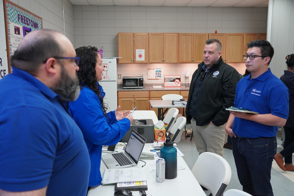 FEMA Associate Administrators Visit Greenville's Disaster Recovery Center