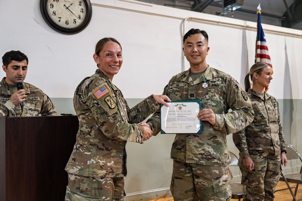 37th Finance Company Change of Command Ceremony (Oct. 19, 2024)