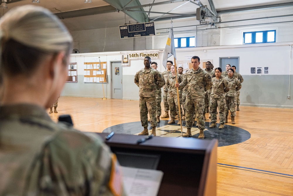 37th Finance Company Change of Command Ceremony (Oct. 19, 2024)