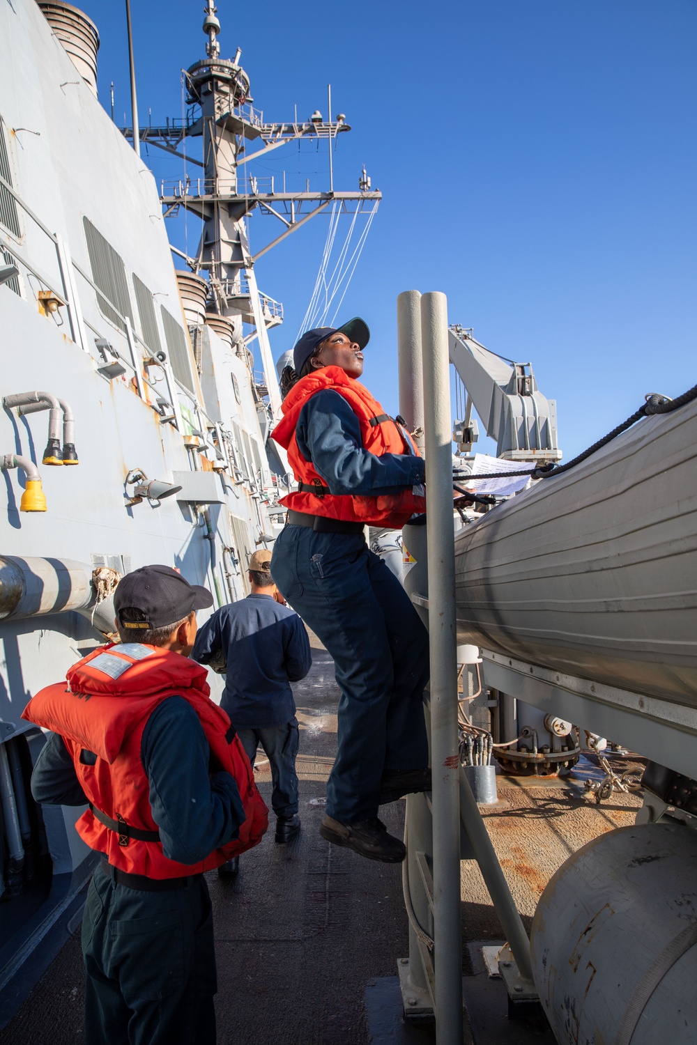 Routine Operations aboard the USS Cole