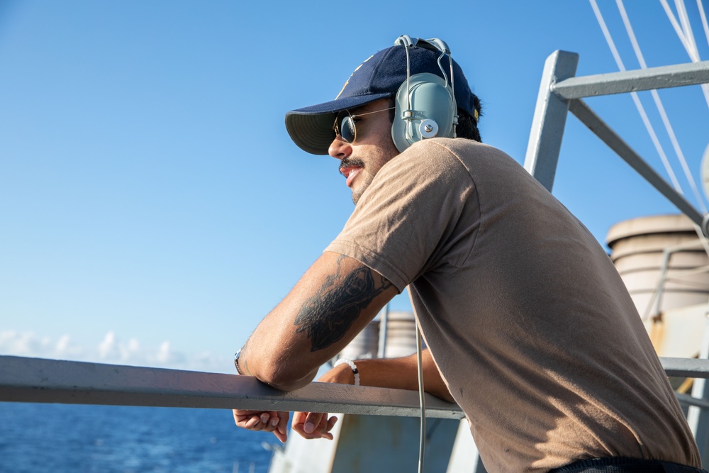 Routine Operations aboard the USS Cole