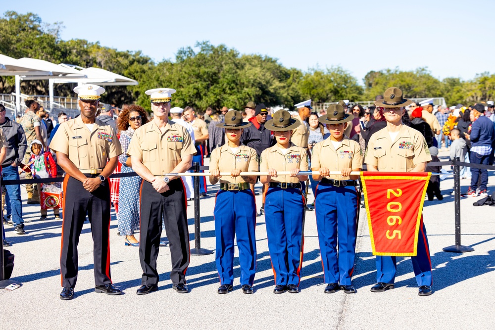 ACMC Official Parade Reviewer for Echo Company Graduation