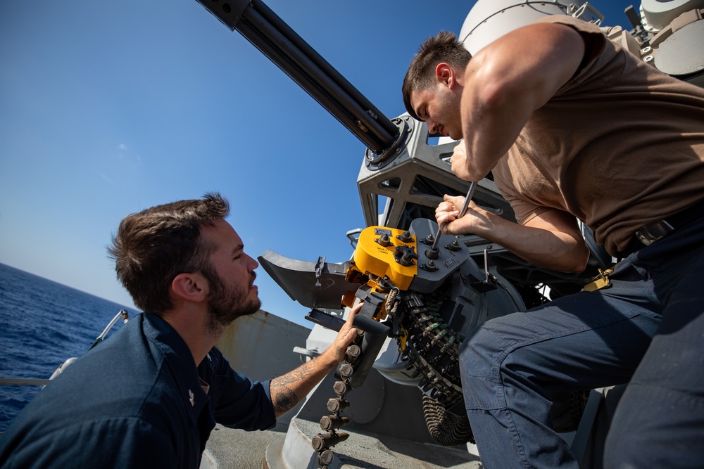 Close-In Weapons System Maintenance
