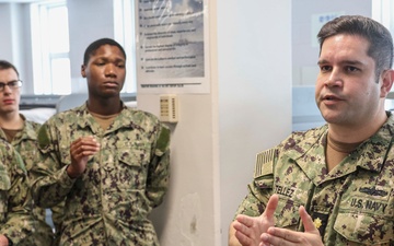 JFK Sailors Visit RTC Great Lakes