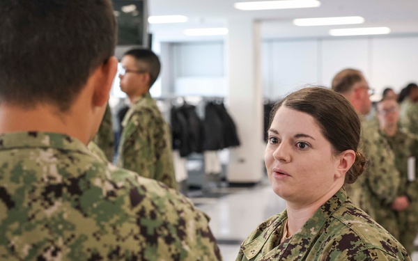 JFK Sailors Visit RTC Great Lakes