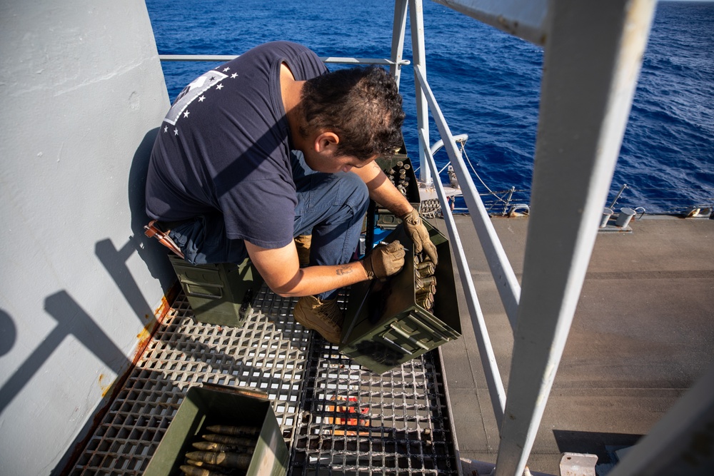 Close-In Weapons System Maintenance