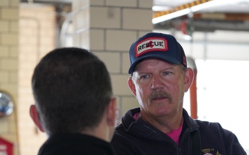 FEMA visits Stone Avenue Fire Station in Greenville, SC.