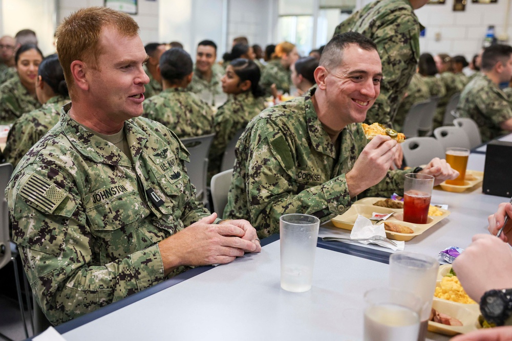 JFK Sailors Visit RTC Great Lakes