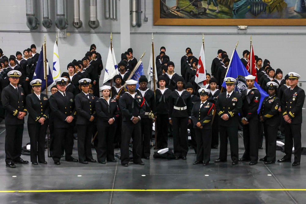 JFK Sailors Visit RTC Great Lakes