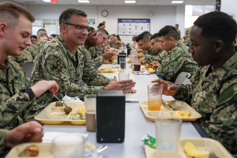 JFK Sailors Visit RTC Great Lakes