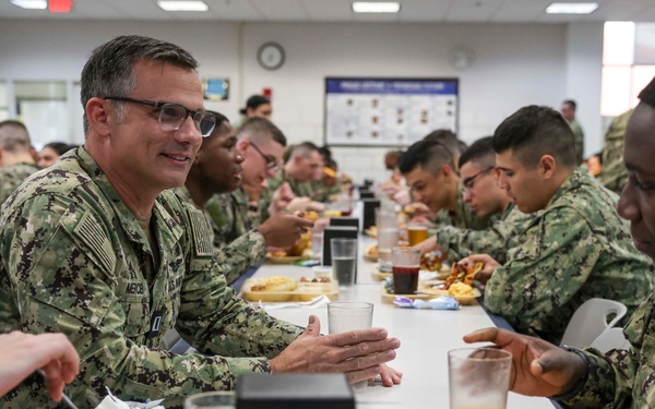 JFK Sailors Visit RTC Great Lakes