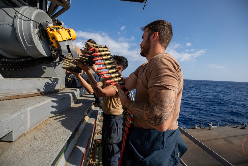 Close-In Weapons System Maintenance