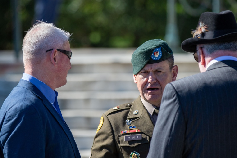 1st Special Forces Command Wreath Laying Ceremony i.h.o. President John F. Kennedy, Oct. 17, 2024