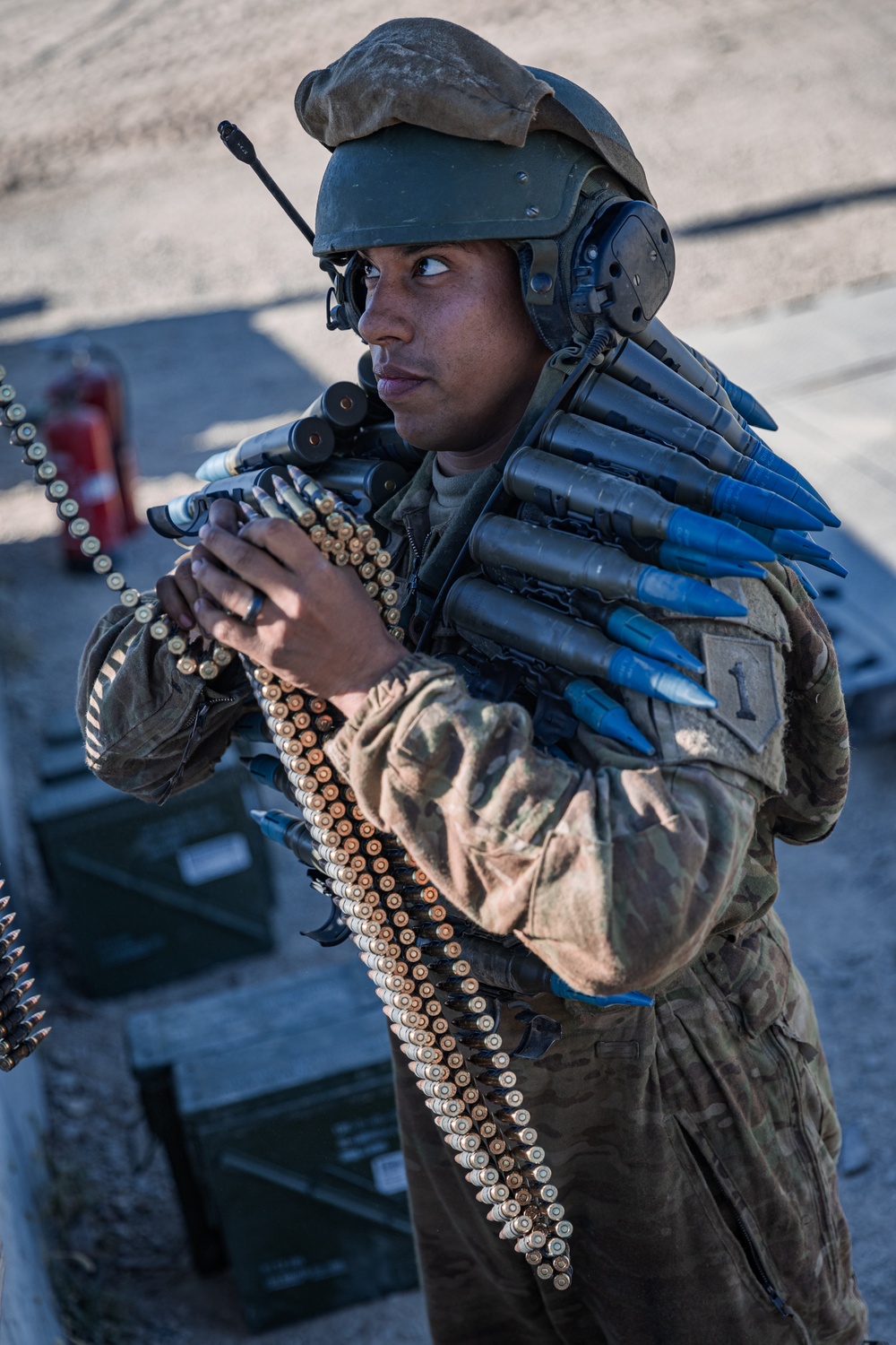 1-16 Iron Rangers conduct Bradley Gunnery