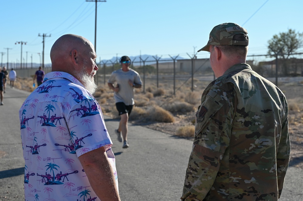 Nellis hosts annual Senior Airman Michael Buras memorial 5K