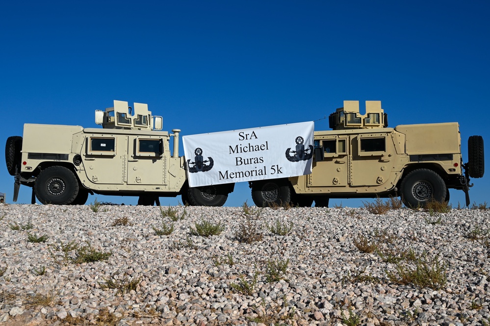 Nellis hosts annual Senior Airman Michael Buras memorial 5K