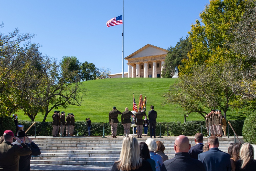 1st Special Forces Command Wreath Laying Ceremony i.h.o. President John F. Kennedy, Oct. 17, 2024