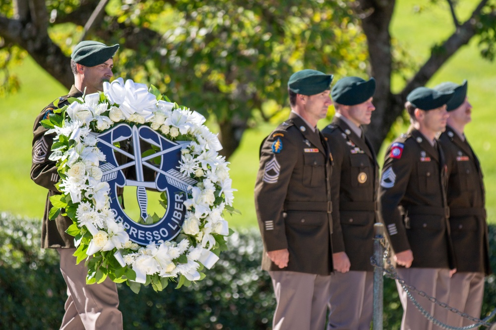 1st Special Forces Command Wreath Laying Ceremony i.h.o. President John F. Kennedy, Oct. 17, 2024