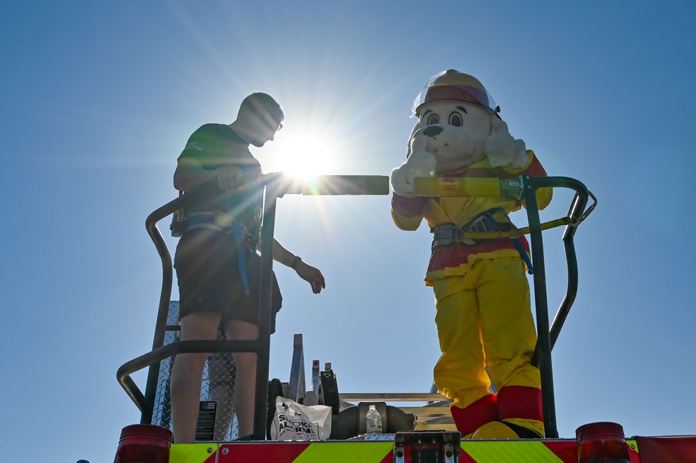 Fire prevention week at Nellis
