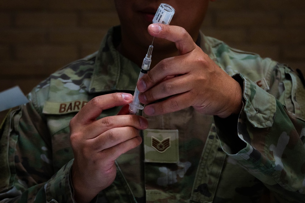 Mission-Ready: 56th FW Rapid Flu-Shot POD