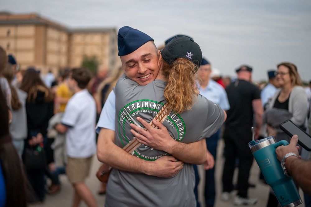 USAF BMT Coin Ceremony, Grad Parade, 16-17 Oct 2024