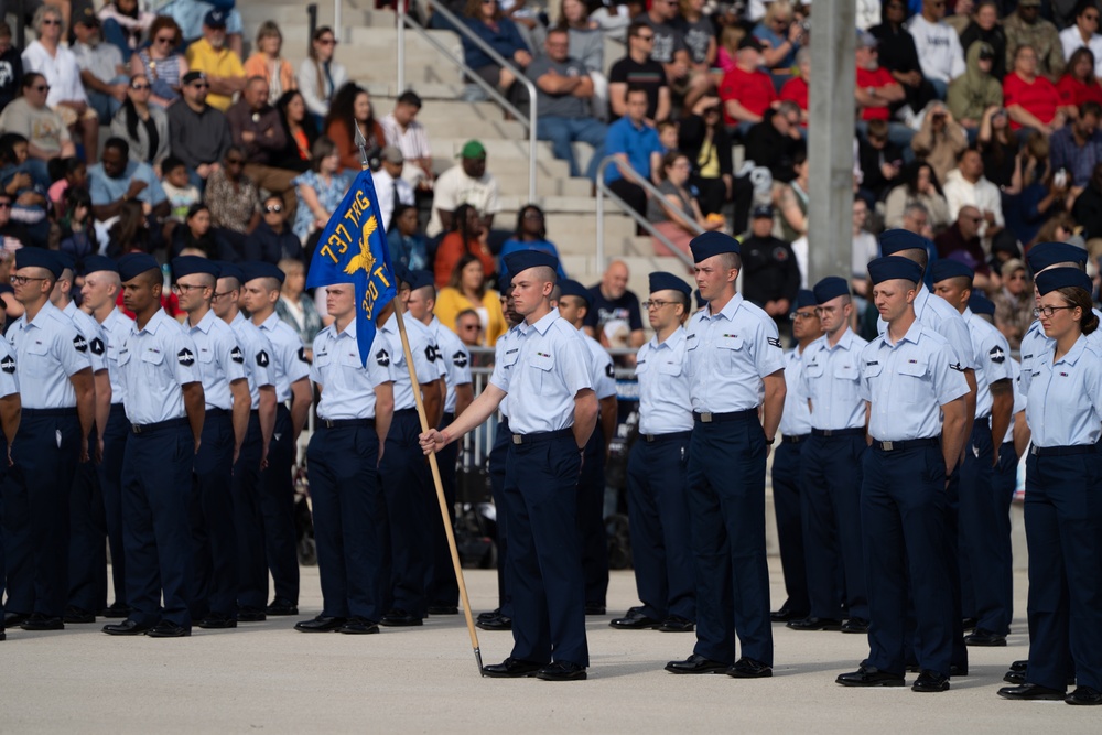 USAF BMT Coin Ceremony, Grad Parade, 16-17 Oct 2024
