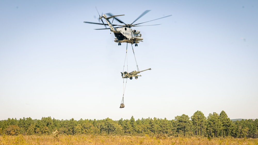 10th Marine Regiment Rolling Thunder: M777 Sky Insertion