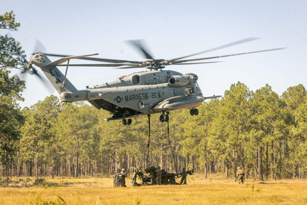 10th Marine Regiment Rolling Thunder: M777 Sky Insertion