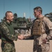 Dutch Marine Commandant Ivo Moerman visits The Combat Center