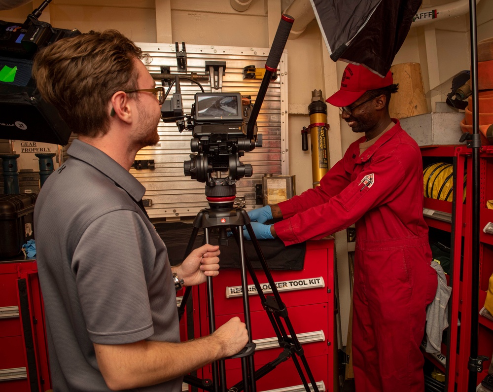 Daily Operations Aboard USS Carl Vinson