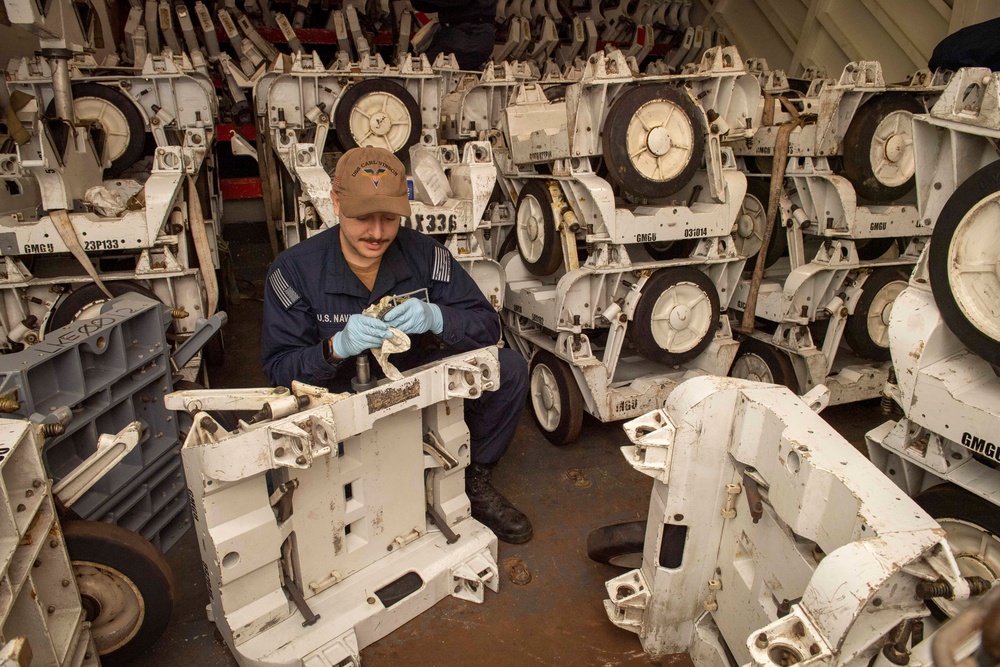 Daily Operations Aboard USS Carl Vinson