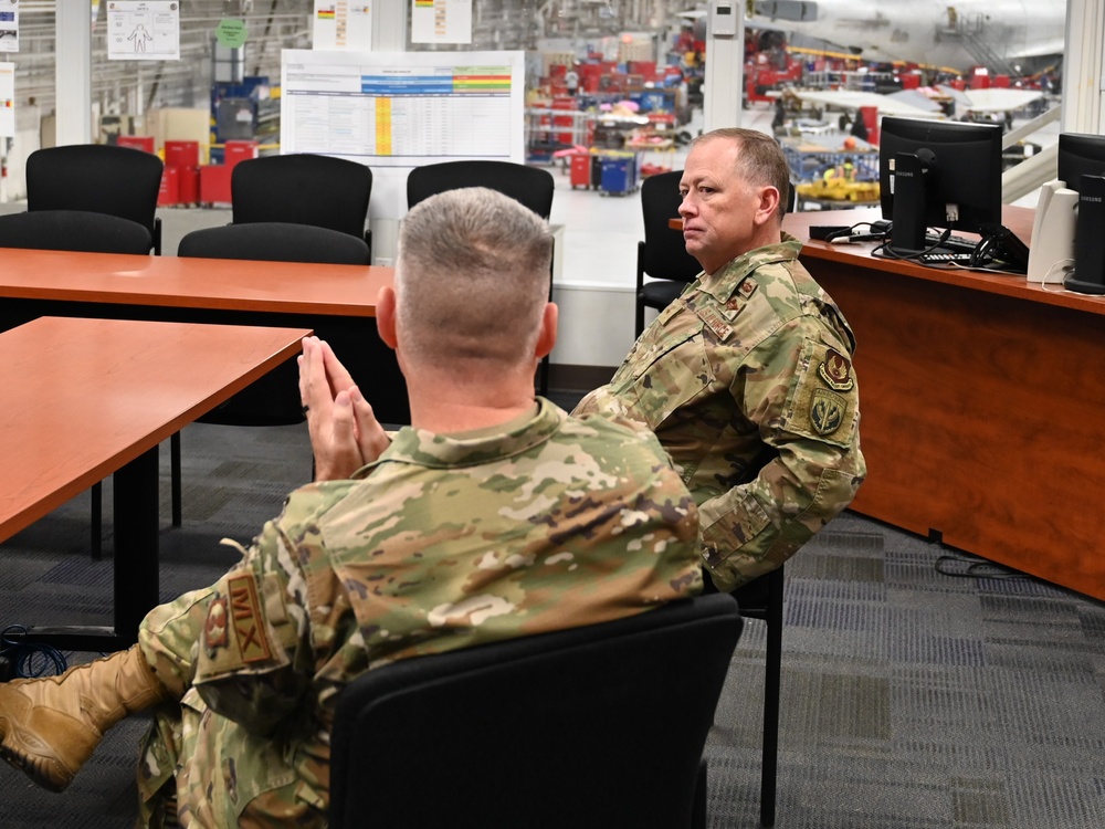 Brig. Gen. Preston McFarren’s Oklahoma City Air Logistics Complex emersion