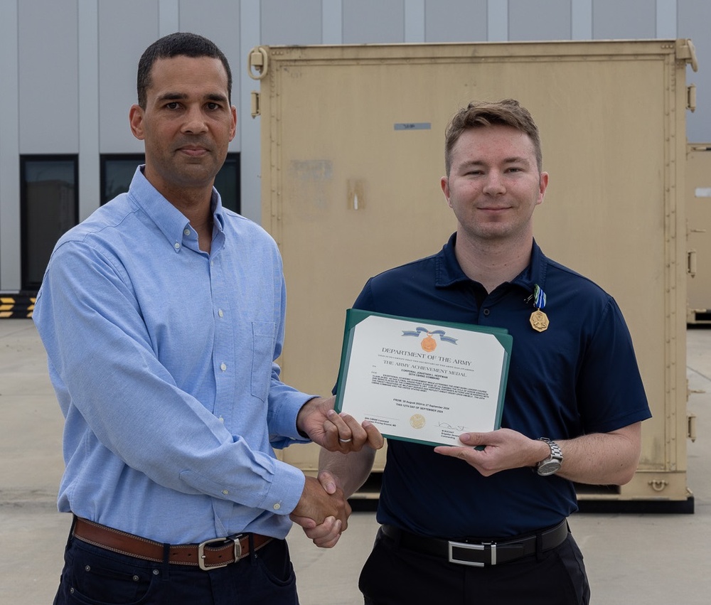 20th CBRNE Command Soldier recognized for excelling in US Army leadership course