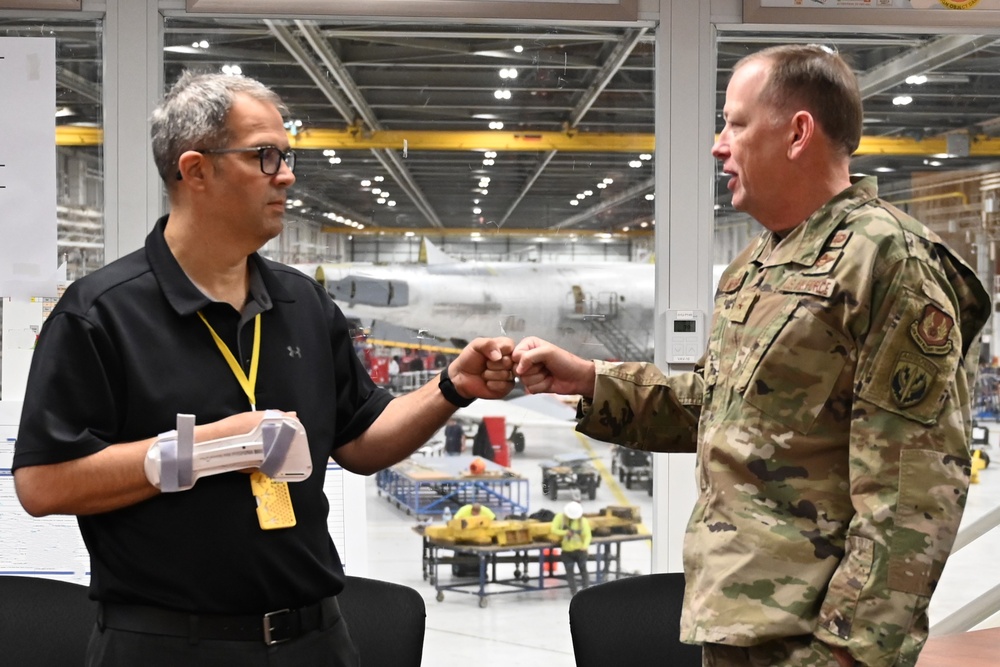 Brig. Gen. Preston McFarren’s Oklahoma City Air Logistics Complex emersion