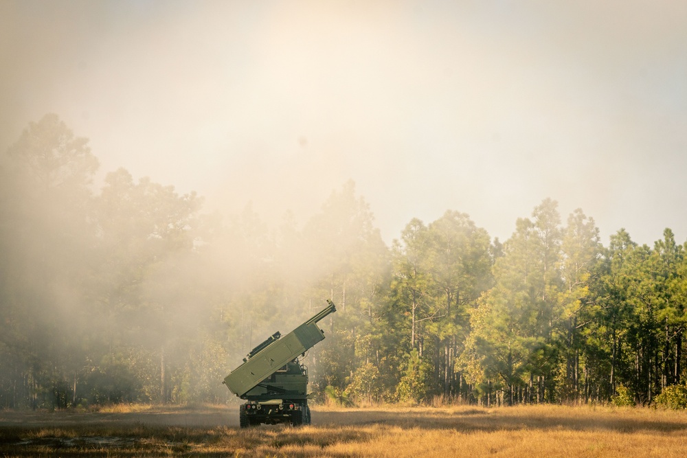 10th Marine Regiment Rolling Thunder: HIMARS Live Fire